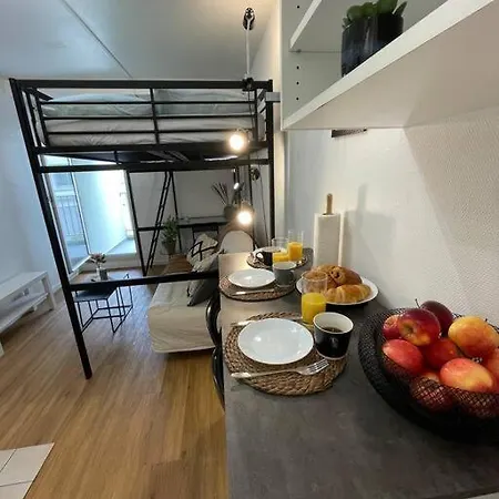 Apartment Studio Terrasse Centre Rouen