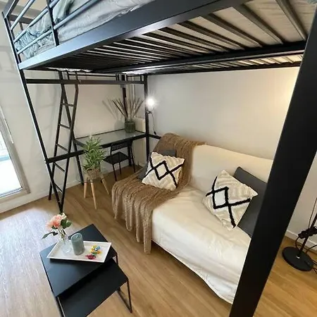 Studio Terrasse Centre Lejlighed *