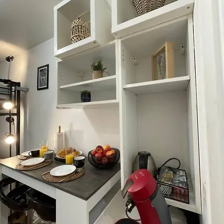 Apartment Studio Terrasse Centre Rouen
